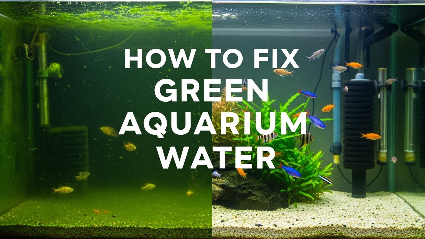 Why Your Aquarium Water Turns Green & How to Fix It
