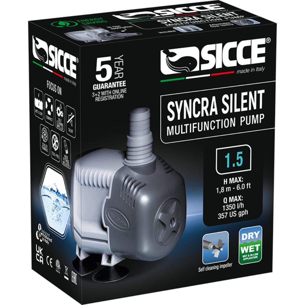 Sicce Syncra Silent Aquarium Pumps