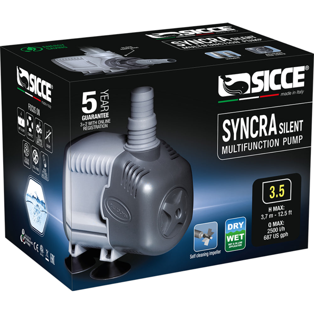 Sicce Syncra Silent Aquarium Pumps