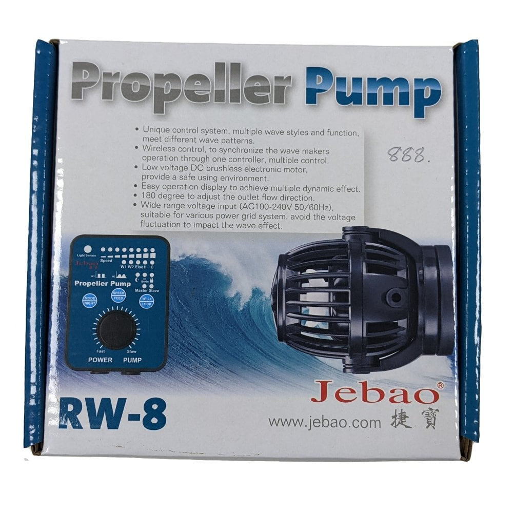 Jebao RW Series Wavemakers (RW-4, RW-8, RW-15 & RW-20)
